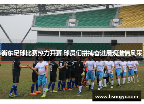 衡东足球比赛热力开赛 球员们拼搏奋进展现激情风采